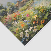 Flüster der Aquarellmalerei Seidenpapier (Ausschnitt)