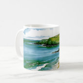 Flüster der Keltischen See Kaffeetasse (Vorderseite Links)