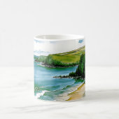 Flüster der Keltischen See Kaffeetasse (Mittel)