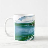 Flüster der Keltischen See Kaffeetasse (Links)