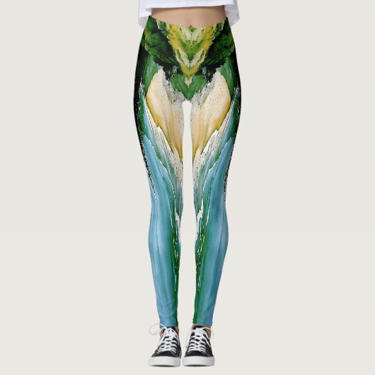 Flüster der Keltischen See Leggings (Vorderseite)