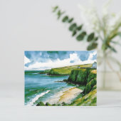 Flüster der Keltischen See Postkarte (Stehend Vorderseite)