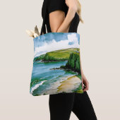 Flüster der Keltischen See Tasche (Von Nahem)