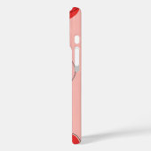 Flüster des iPhone-Liebe 16 Fall Case-Mate iPhone Hülle (Rückseite / Links)