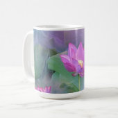 Flüster des Lotus Kaffeetasse (Vorderseite Links)