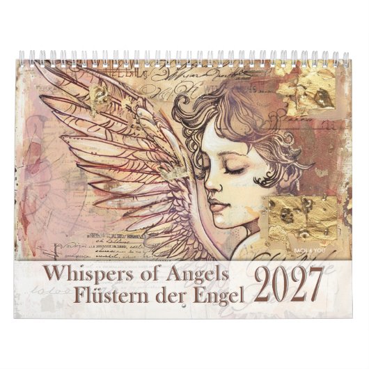 Flüster von Engeln - Flüstern der Engel 2026 Kalender (Titelbild)