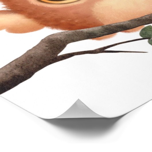 Flüsterbestätigen Poster (Ecke)