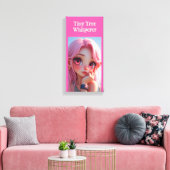 Flüsterer leinwanddruck (Insitu (Wohnzimmer))