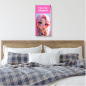 Flüsterer leinwanddruck (Insitu (Schlafzimmer))