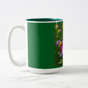 Flüsterfeder-Tasse Zweifarbige Tasse
