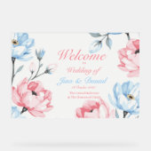 Flüstergarten Acrylschild (Vorderseite)