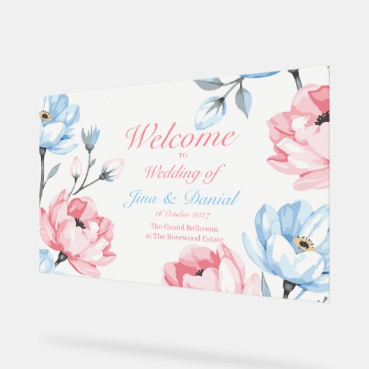 Flüstergarten Acrylschild (Winkel)