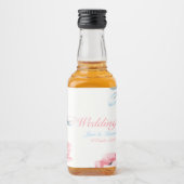 Flüstergarten Alkoholflaschenetikett (Vorderseite)