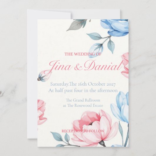 Flüstergarten Einladung (Rückseite)