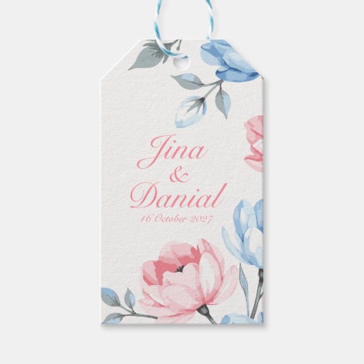 Flüstergarten Geschenkanhänger (Vorderseite)