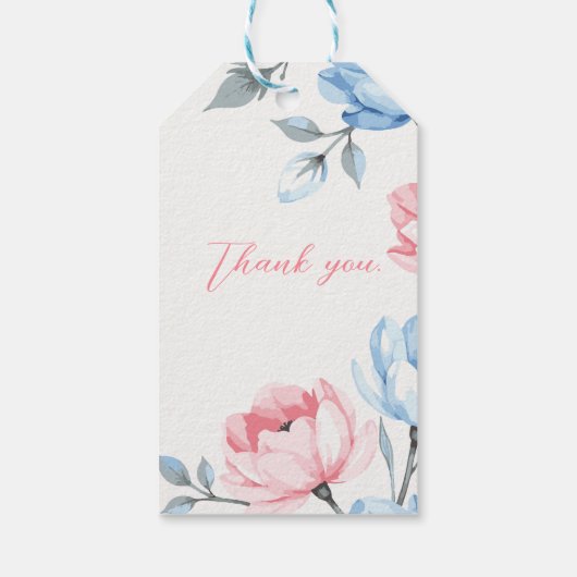 Flüstergarten Geschenkanhänger (Rückseite)