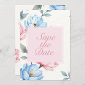 Flüstergarten V01 Einladung (Vorne/Hinten)