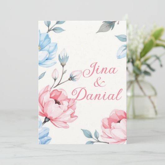 Flüstergarten V02 Einladung (Stehend Vorderseite)