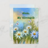 Flüsterkarte Dankeskarte (Vorne/Hinten)