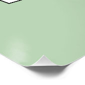 Flüsterkatze: Alberne Katze Inspiriere Schriftstel Poster (Ecke)