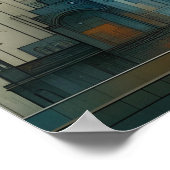 Flüsterkosmos Poster (Ecke)