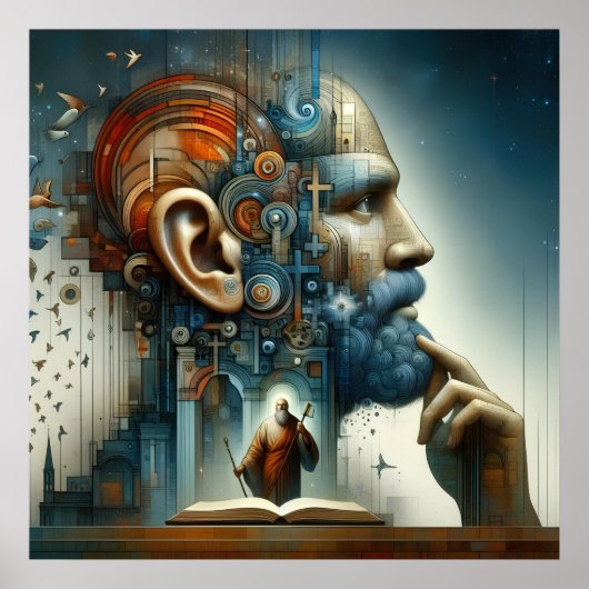 Flüsterkosmos Poster (Vorne)