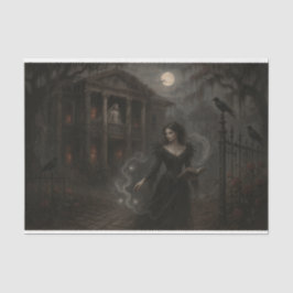 Flüstern am Tor Seidenpapier