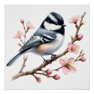 Flüstern auf der Zweigstelle Poster