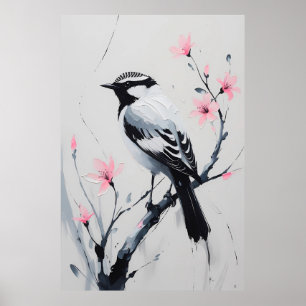 Flüstern auf der Zweigstelle Poster