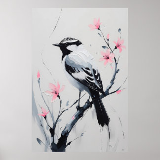 Flüstern auf der Zweigstelle Poster