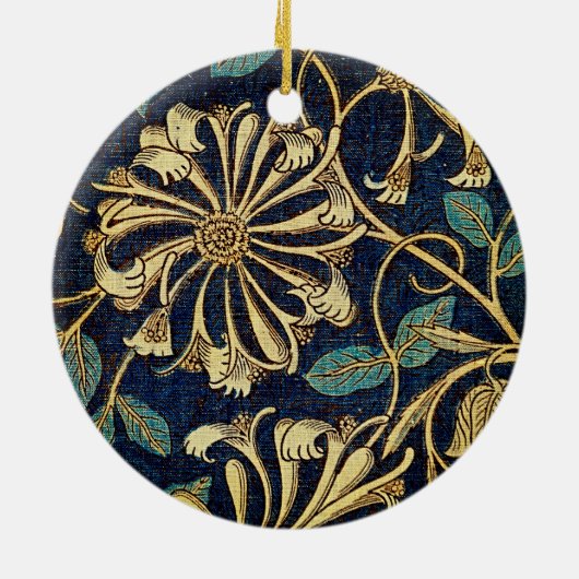 Flüstern aus Elegance: Honeysuckle Keramik Ornament (Hinten)