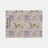 Flüstern aus Forrest Baby Fleece Blanket (Vorderseite (Horizontal))