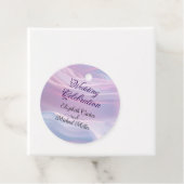 Flüstern aus Seide: Träume pastellfarbene Wellen R Geschenkanhänger (Beispiel)