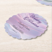 Flüstern aus Seide: Träume pastellfarbene Wellen R Untersetzer (angewinkelt)