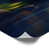 "Flüstern der Berge" Poster (Ecke)