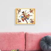 "Flüstern der Bewegung" Leinwanddruck (Insitu (Wohnzimmer))