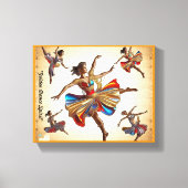 "Flüstern der Bewegung" Leinwanddruck (Vorderseite)