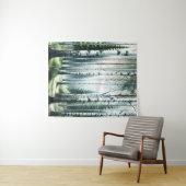 Flüstern der Birke: Bezauberndes Waldband Wandteppich (Beispiel (Horizontal))