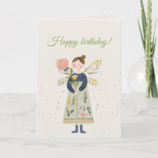 Flüstern der Engel Freude Karte