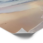 "Flüstern der Flut" Poster (Ecke)