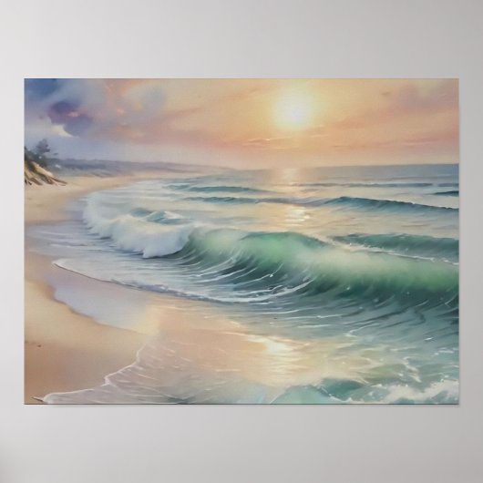 "Flüstern der Flut" Poster (Vorne)