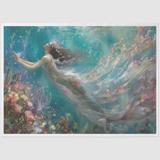 Flüstern der Gewässer Seidenpapier (Vorderseite)