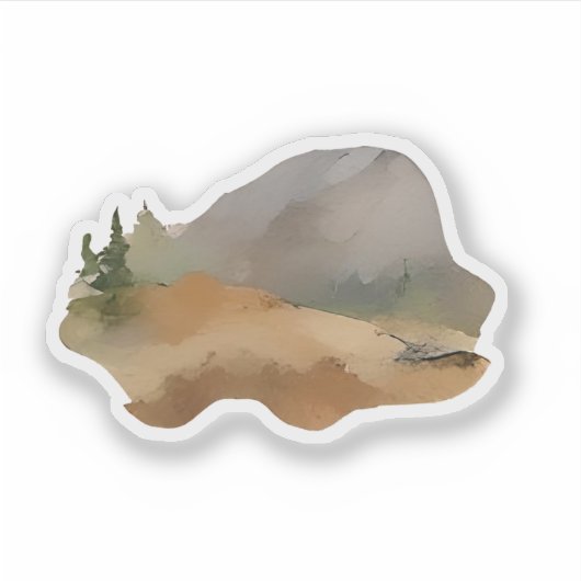 Flüstern der Hohen Wüste Aufkleber (Vorderseite)