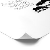 Flüstern der Hufe: Ode an eine Pferde-Mama Poster (Ecke)