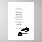 Flüstern der Hufe: Ode an eine Pferde-Mama Poster (Vorne)