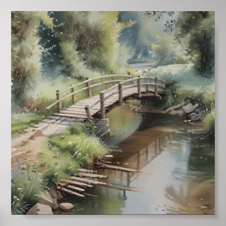 Flüstern der Landbrücke Poster