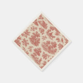 Flüstern der Landschaft - Rottoilpapier Napk Serviette (Ecke)