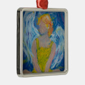 "Flüstern der Liebe" Angel Ornament (Rechts)