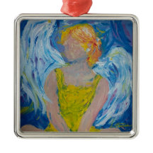 "Flüstern der Liebe" Angel Ornament