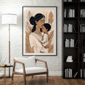 Flüstern der Liebe einer Mutter Poster